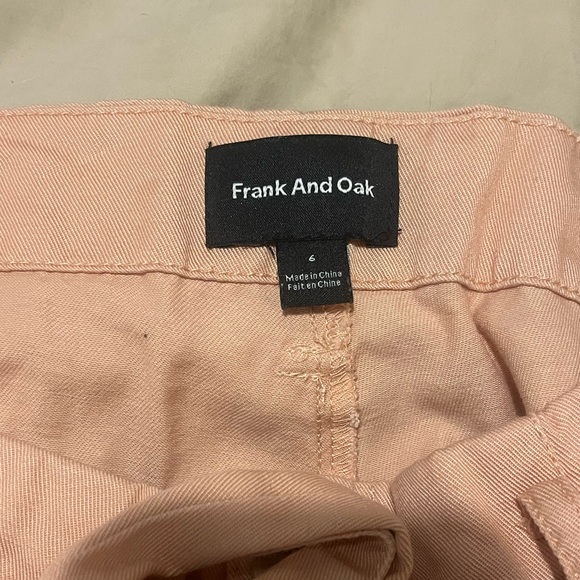 Frank & Oak ankle wide waist-tie pants - Picture 3 of 3